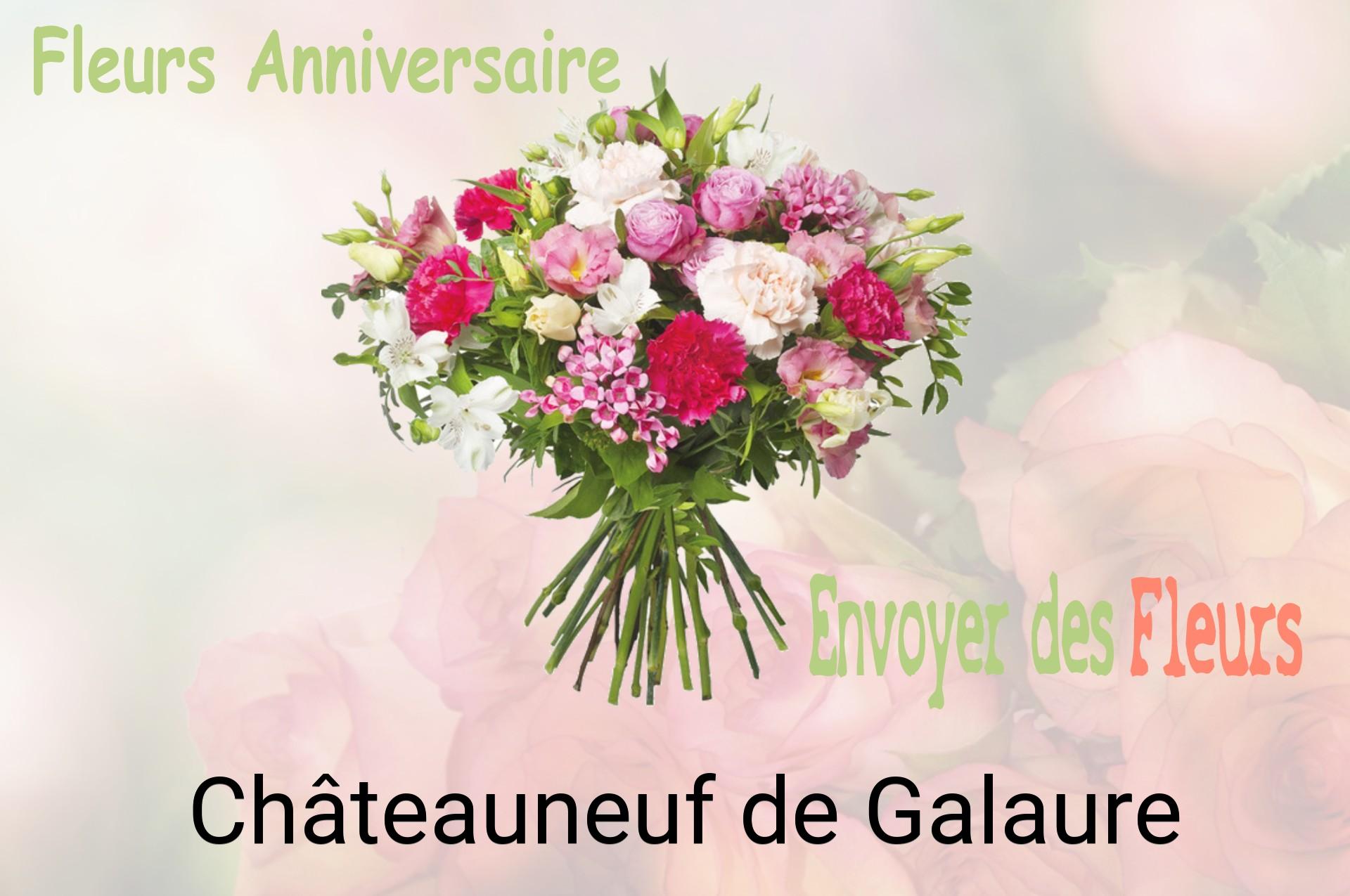 Bouquet de fleurs d’anniversaire livré à Châteauneuf-de-Galaure